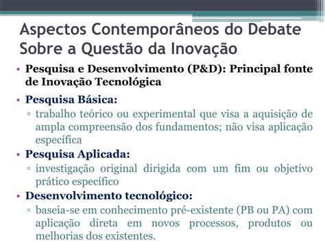 PPT Desenvolvimento Econômico Parte III Inovação e Crescimento