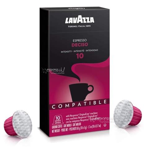 Capsulas Nespresso Compatibles Lavazza Deciso