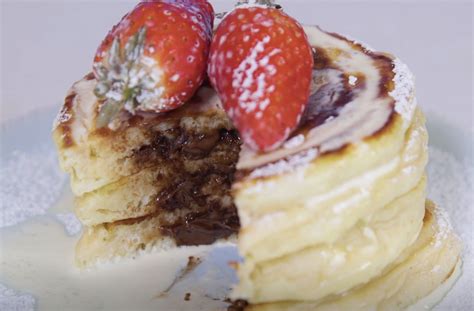 Nutella Stuffed Pancakes American Recipes GoodtoKnow