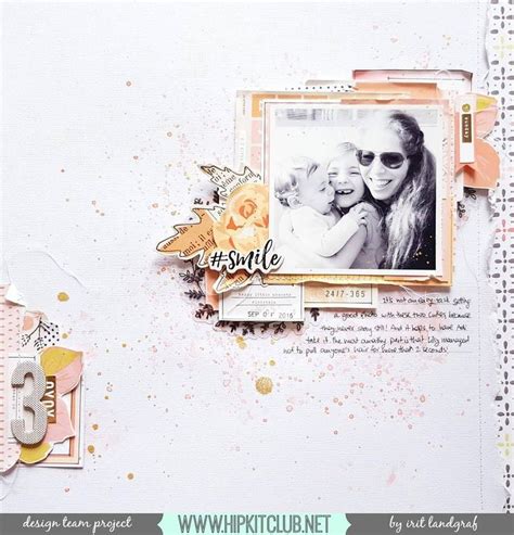 Hip Kit Club Scrapbooking Kits On Instagram Create A Color Scheme Of