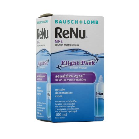 Renu MPS For Sensitive Eyes Bausch Lomb 100ml Bausch Et Lomb