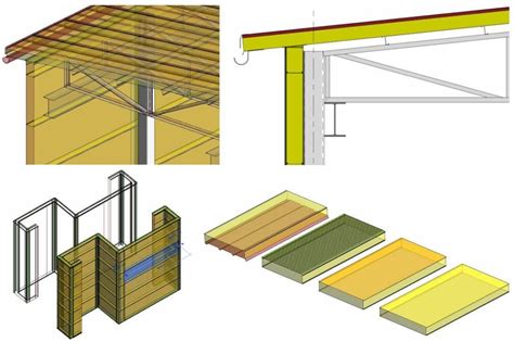 Software for efficient modeling of sandwich panel structures for industrial, commercial ...