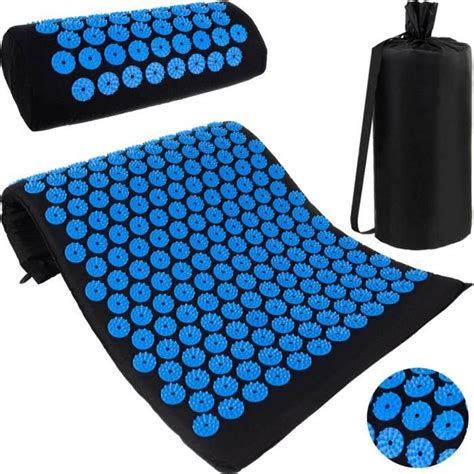 Tapis Dacupression Tapis De Massage Kit Avec Oreiller Et Sac De