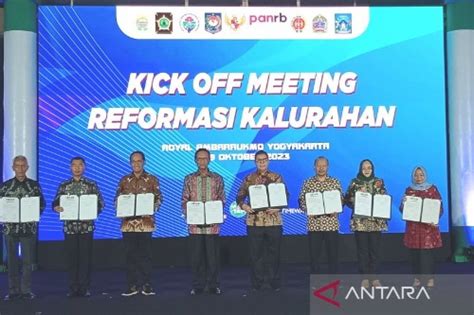 Kemendes Pdtt Ri Support Program Reformasi Kelurahan Di Diy