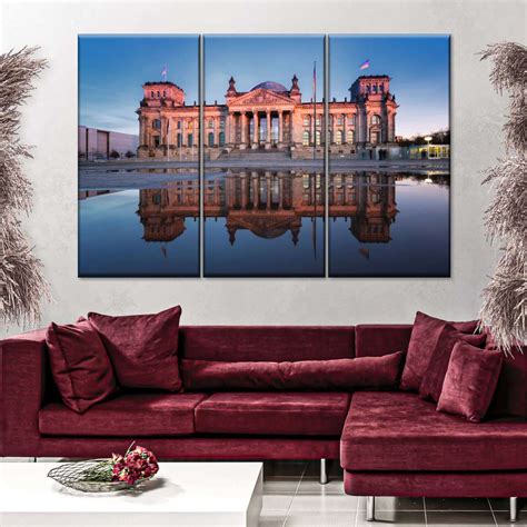 Reflection Of Reichstag Building Wall Art: Canvas Prints, Art Prints & Framed Canvas