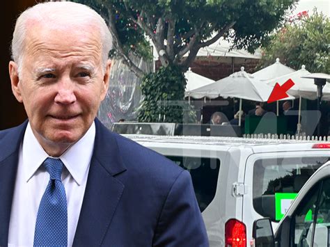 Joe Biden Almuerza Con Jill Y Hunter En Los Ngeles Y Cierra La Calle