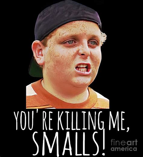 Killing Me Smalls Sandlot Hambino Baseball Painting by Richardson ...