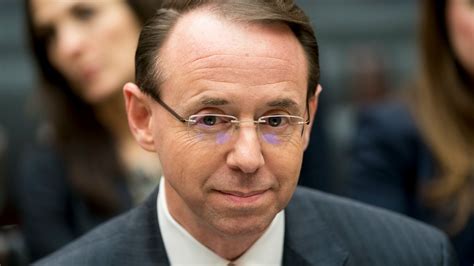 Rosenstein Defends Doj Agents As Honorable Principled And Trustworthy