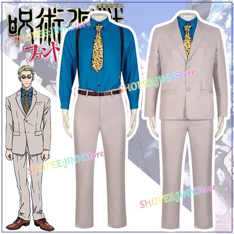 Jn Jujutsu Kaisen Cosplay Costume Jjk Manga Anime Nanami Kento