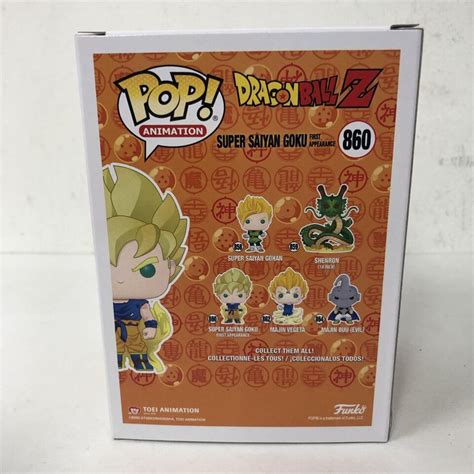 Funko POP Super Saiyan Goku First Appearance Glows In Dark 860 NEW