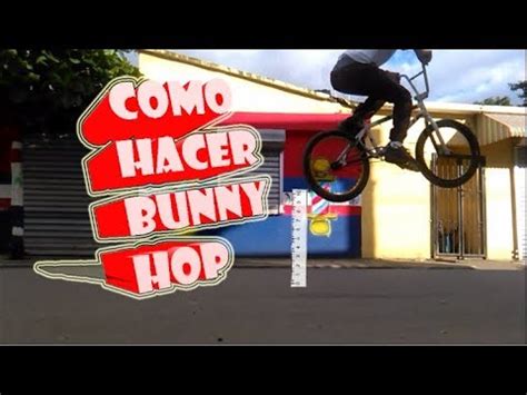 Como Hacer BUNNY HOP BMX Para Principiantes YouTube