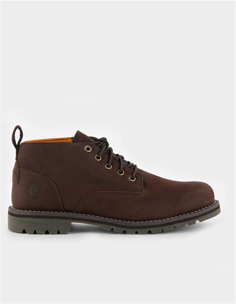 Timberland Redwood Falls Waterproof Mens Chukka Boots Dark Brown Tillys