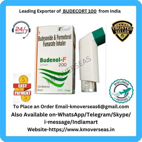 Budenol F Budesonide Formoterol Fumarate Inhaler Mcg At Rs