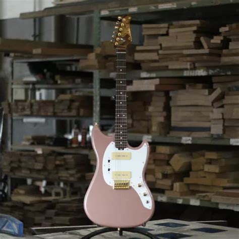 Guitarra Studebaker Mustang Scotsman P Shell Pink Frete Gr Tis