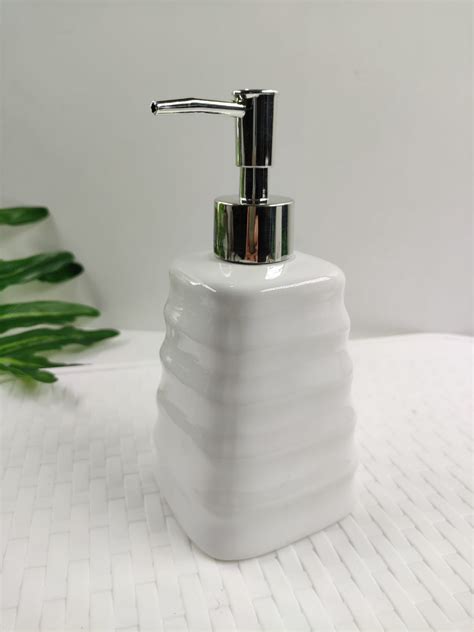 Dispenser De Porcelana Blanco PLUS MAYORISTA