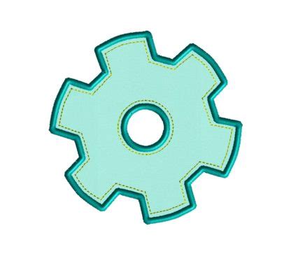 Gear Applique Design