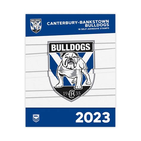 NRL 2023 Canterbury-Bankstown Bulldogs Stamp Pack - NRL