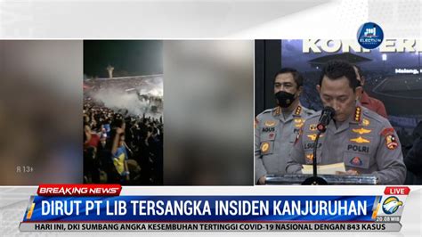 Umumkan 6 Tersangka Tragedi Kanjuruhan Kapolri Masih Bisa Bertambah