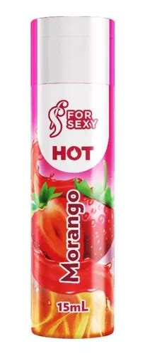 Gel Hot Beijável Para Massagem Morango For Sexy ml MercadoLivre