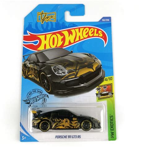 Машинка Hot Wheels Car model PORSCHE GT RS купить с доставкой по выгодным ценам в