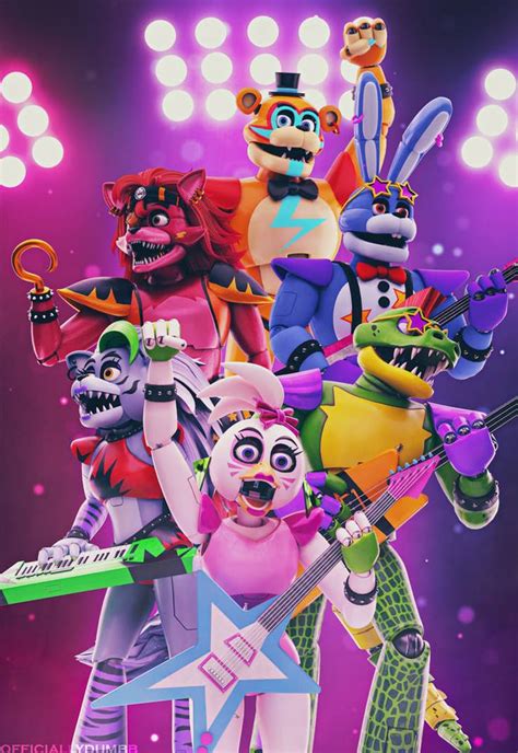 Sfm Fnaf Security Breach Glamrock Freddy Poster By Clamityarts Fnaf Porn Sex Picture