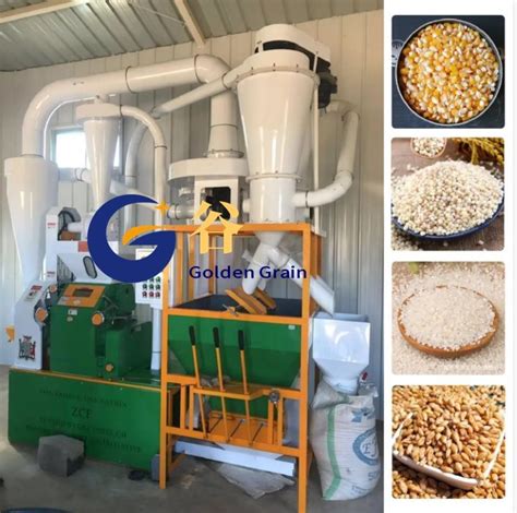 Small Maida Corn Flour Mill Plant Corn Maize Wheat Milling Machinery