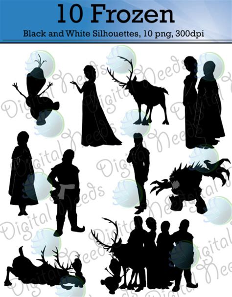 Disney Frozen Silhouette Clipart 20 Free Cliparts Download Images On