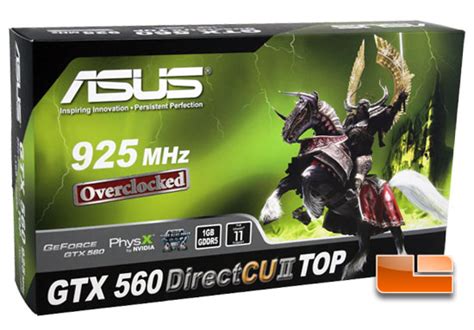 ASUS GeForce GTX 560 DirectCU II TOP Video Card Review Legit