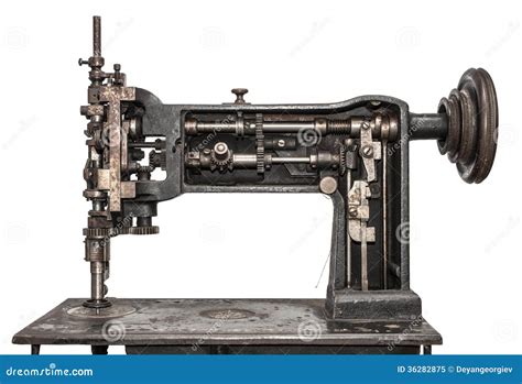 Vintage Sewing Machine Stock Image Image Of Background 36282875