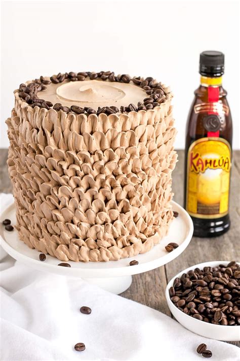 Kahlua Cake With Mocha Buttercream : Liv for Cake