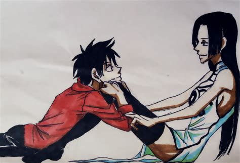 Luffy x Hancock || One Piece