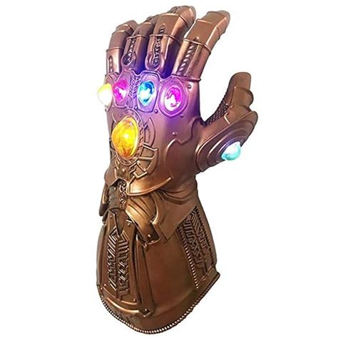 Thanos Infinity Gauntlet Glove For Kids Adults Toy Light Up Kids