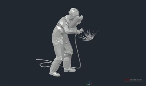 78free Download Of Workers 3d Person Autocad Drawing Dwg