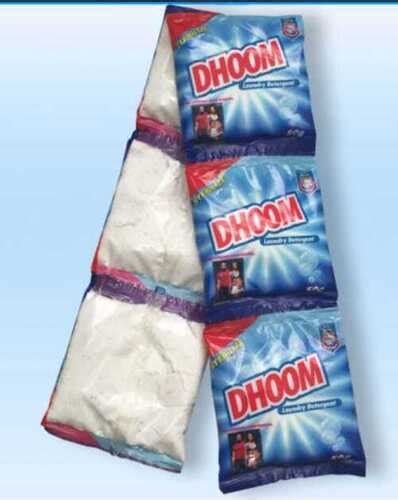 Biodegradable Eco Friendly White Color Dhoom Detergent Washing Powder