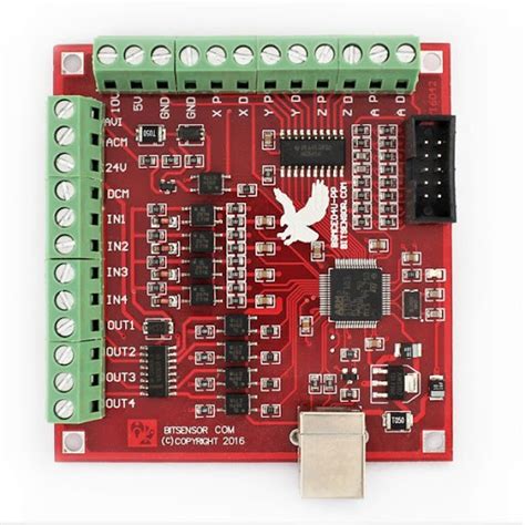 BITSENSOR 4 Axis CNC MACH 3 USB Controller Uswltd ThaiPick