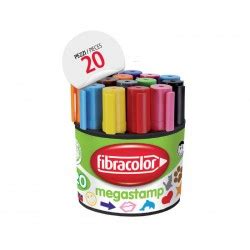 MEGASTAMP P MAXI STAMPINO 20pz FIBRACOLOR