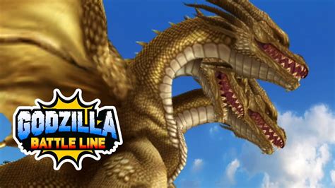 King Ghidorah Monster Battle Unit Gameplay Rank Godzilla Battle