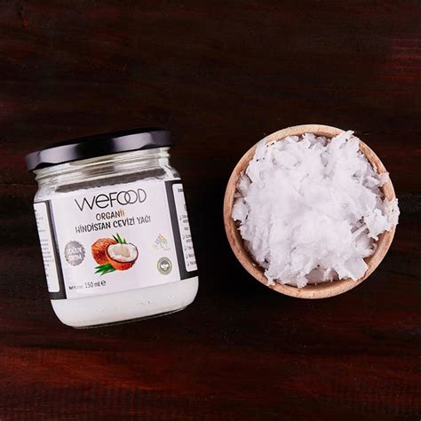 Wefood Organik Hindistan Cevizi Yağı Soğuk Sıkım 150 ml Gurmenin Yeri