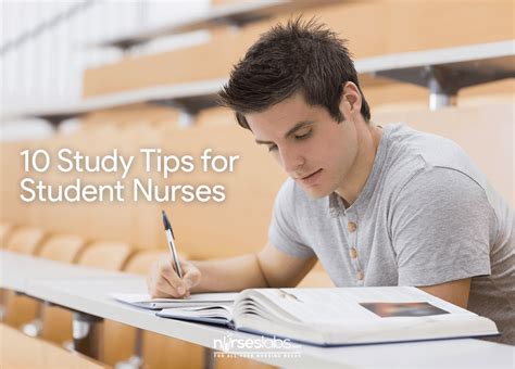 10 Study Tips for Student Nurses • Nurseslabs