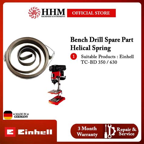 EINHELL Bench Drill Spare Part Accessories Helical Spring HHM