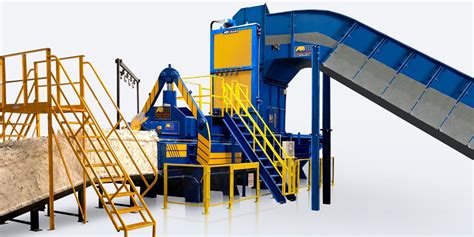 Car Logger Balers Techonology For Solid Waste Recycling Shear