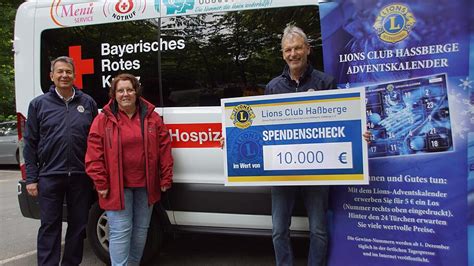 Lionsclub Ha Berge Sch Ttet Euro An Spenden Aus