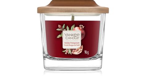 Yankee Candle Elevation Holiday Pomegranate Vela Perfumada Peque O