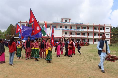 भारत सरकारको सहयोगमा दैलेखमा निर्माण गरिएका सामुदायिक विद्यालय भवन