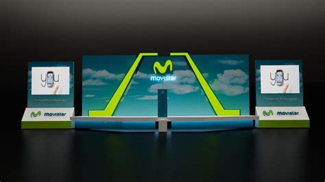 MOVISTAR Modular Booth Design :: Behance