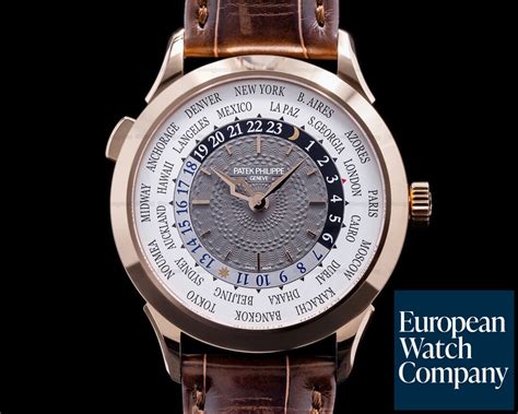 Patek Philippe R World Time R K Rose Gold Unworn