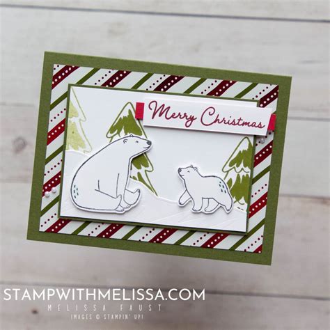 Stampin Up Beary Cute Merry Christmas Card Artofit