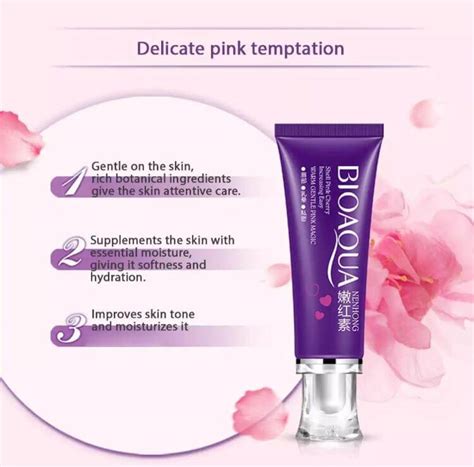 Bioaqua Pink Cherry Lip Private Parts Whitening Cream