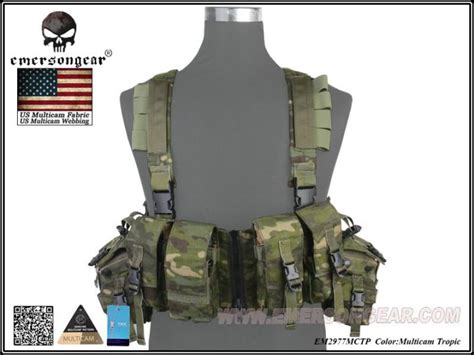 Emersongear LBT 1961A R Chest Rig Tactical Airsoft Combat Vest Multicam