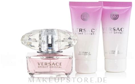 Versace Bright Crystal - Duftset (Eau de Toilette 50ml + Körperlotion ...
